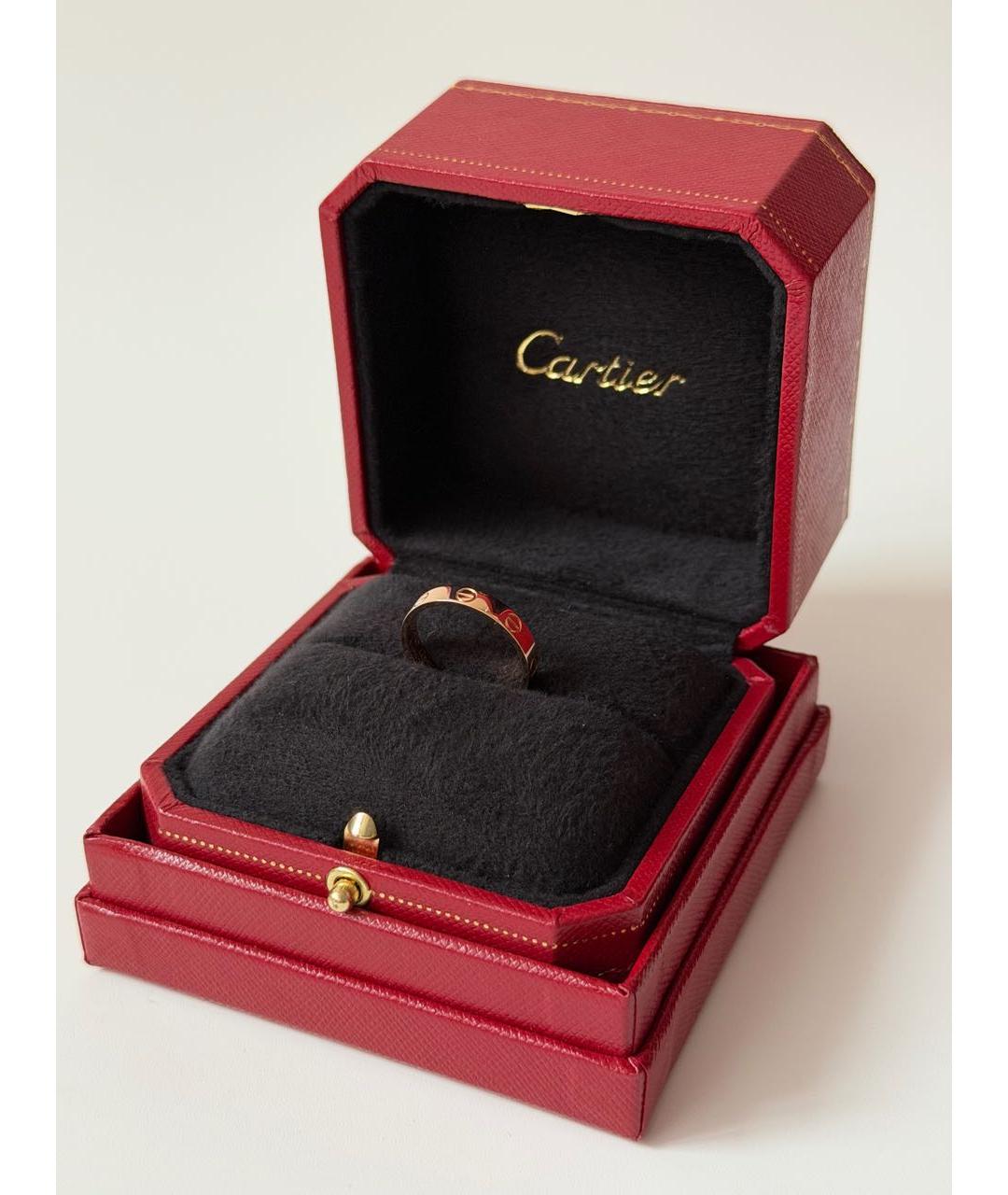 CARTIER Золотое кольцо из розового золота, фото 4