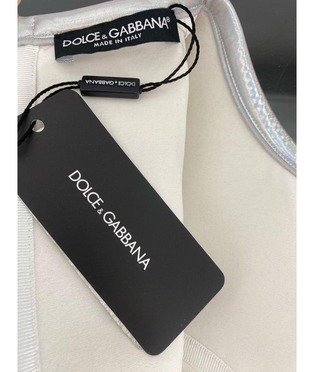 DOLCE&GABBANA Полиэстеровое платье, фото 4