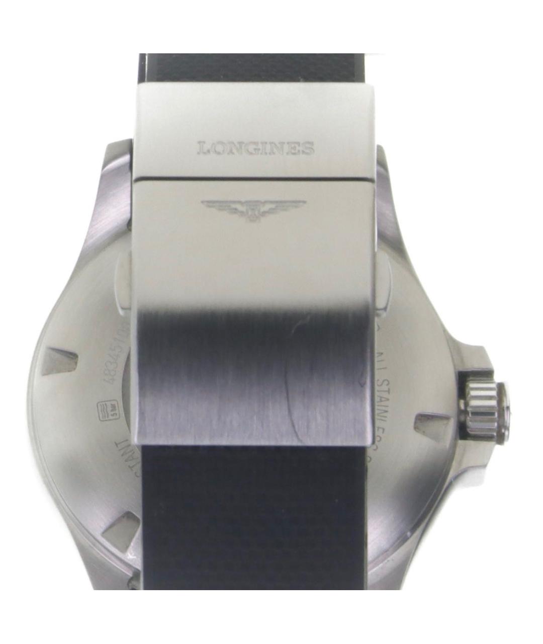 LONGINES Черные часы, фото 8