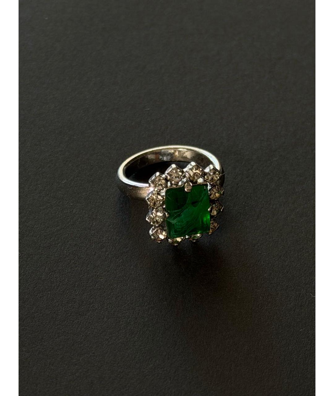 CHRISTIAN DIOR Серебряное металлическое кольцо, фото 5