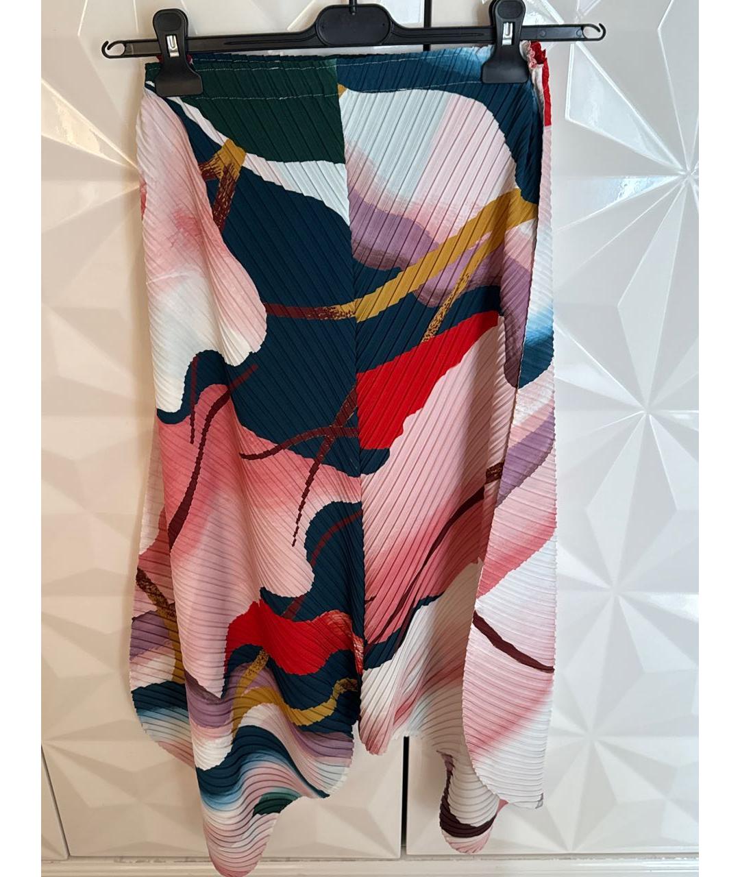 ISSEY MIYAKE Мульти полиэстеровые кюлоты, фото 4