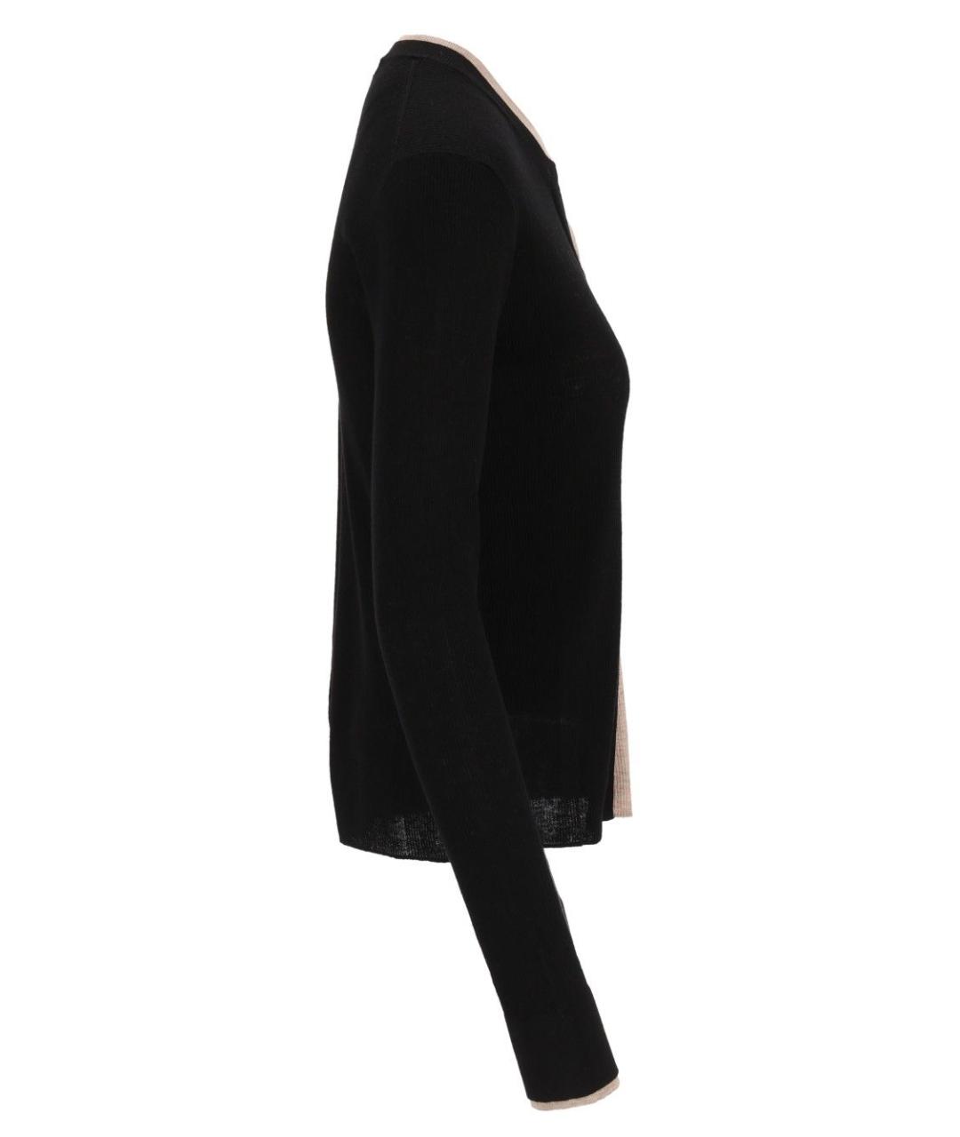 ACNE STUDIOS Черный шелковый джемпер / свитер, фото 3