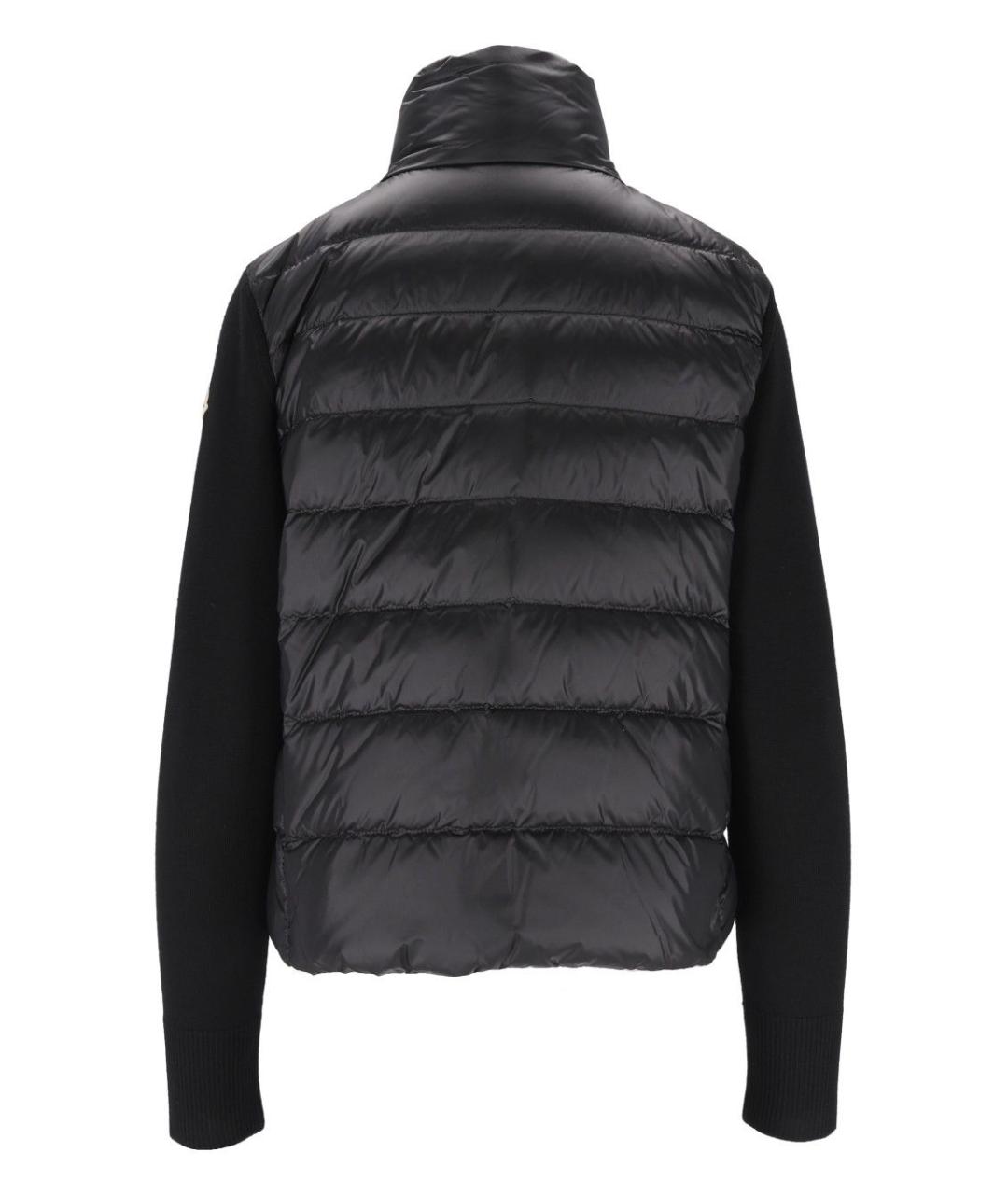 MONCLER Черная шерстяная куртка, фото 2