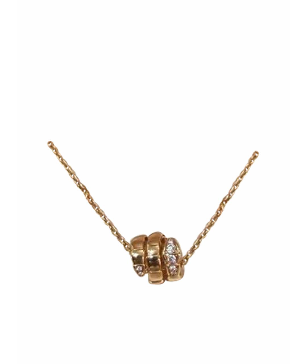BVLGARI Желтая подвеска из желтого золота, фото 1