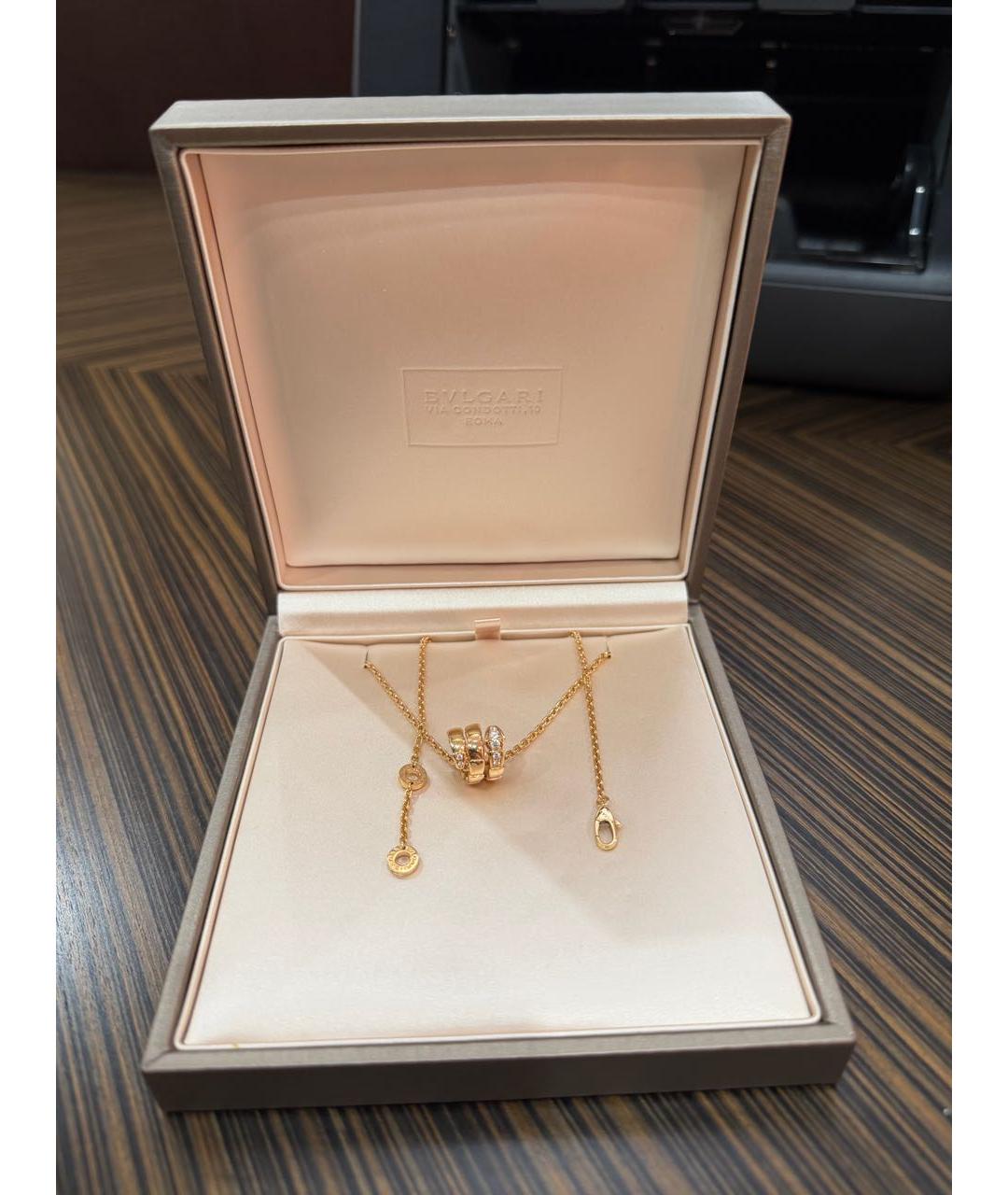 BVLGARI Желтая подвеска из желтого золота, фото 3