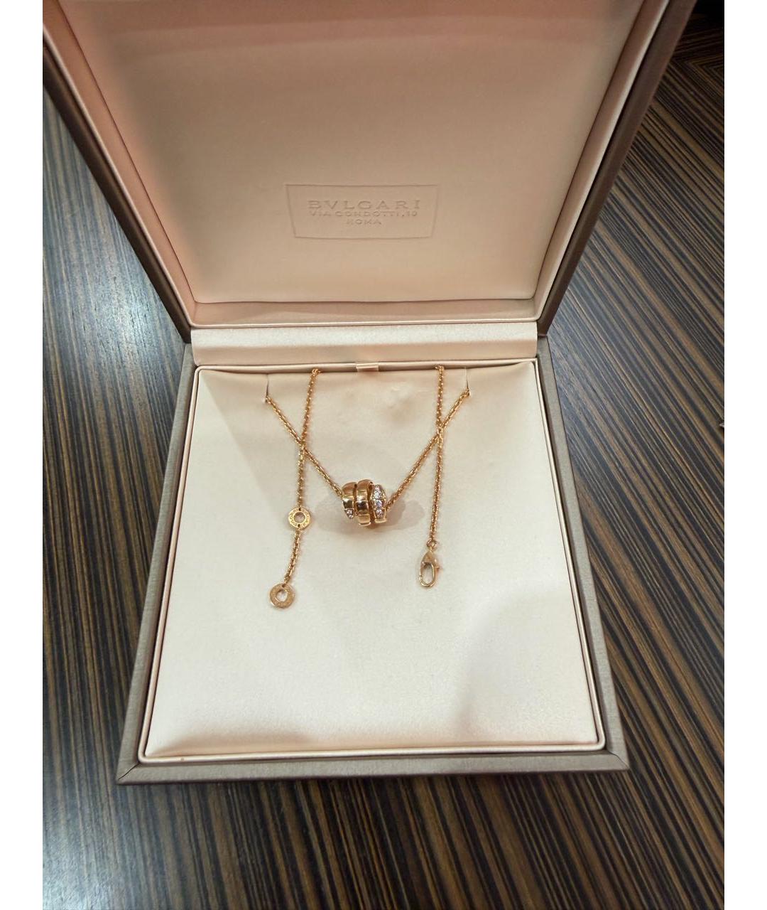 BVLGARI Желтая подвеска из желтого золота, фото 6