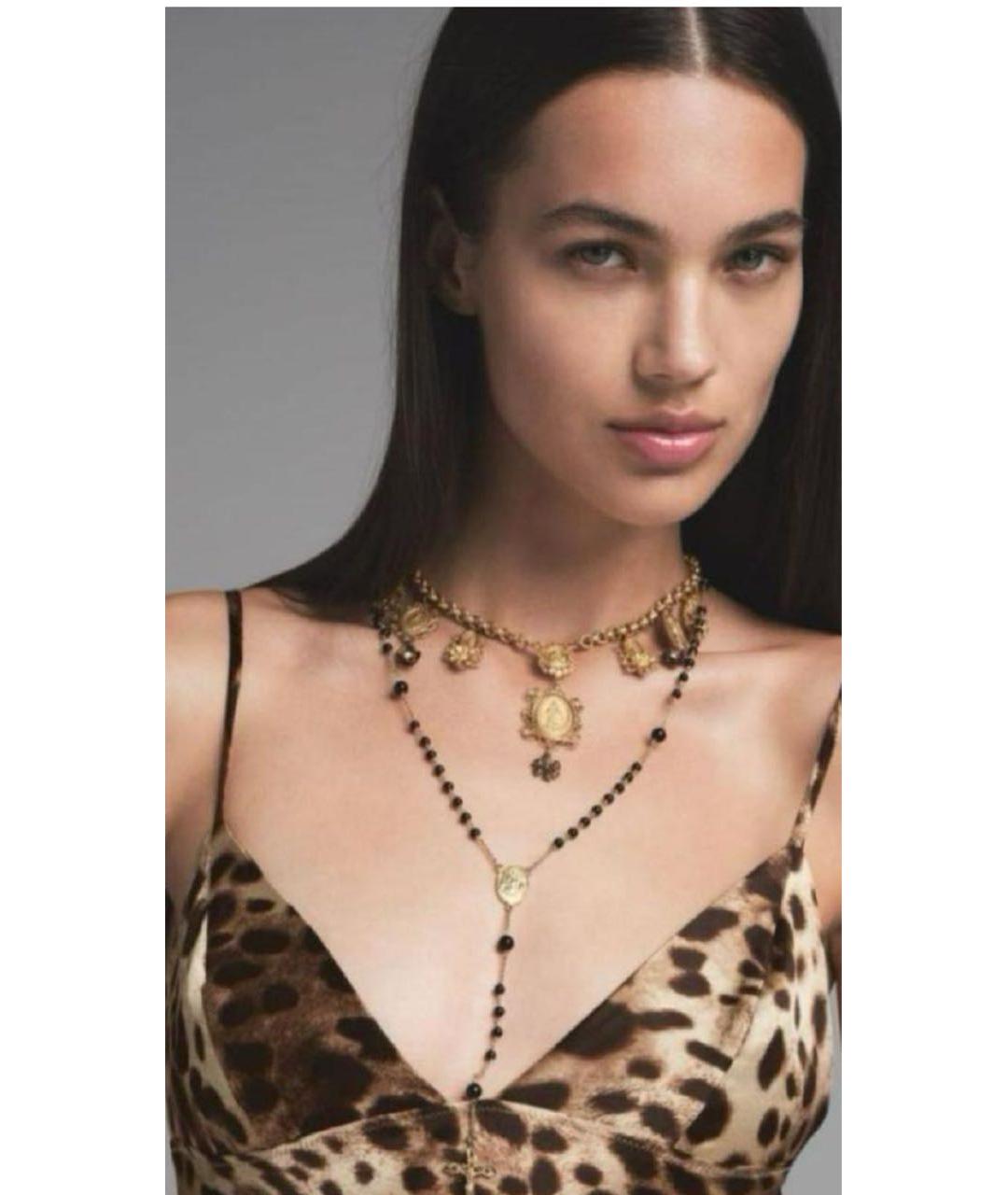 DOLCE&GABBANA Золотое колье, фото 6
