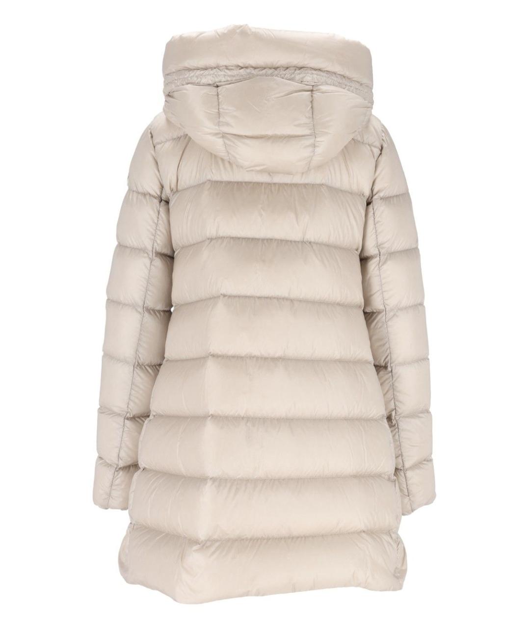 MONCLER Белая полиамидовая куртка, фото 2