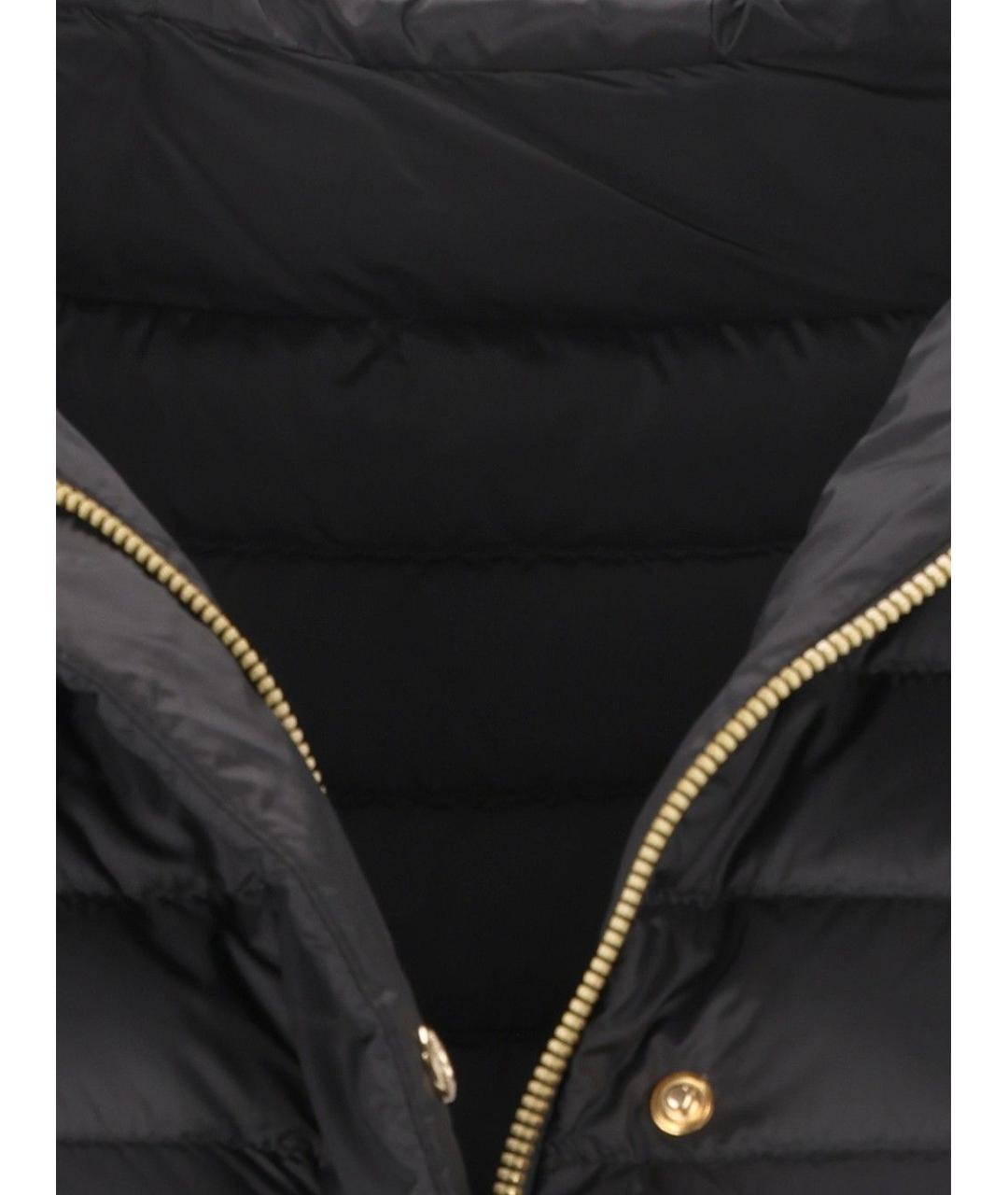 MONCLER Черный пуховик, фото 6