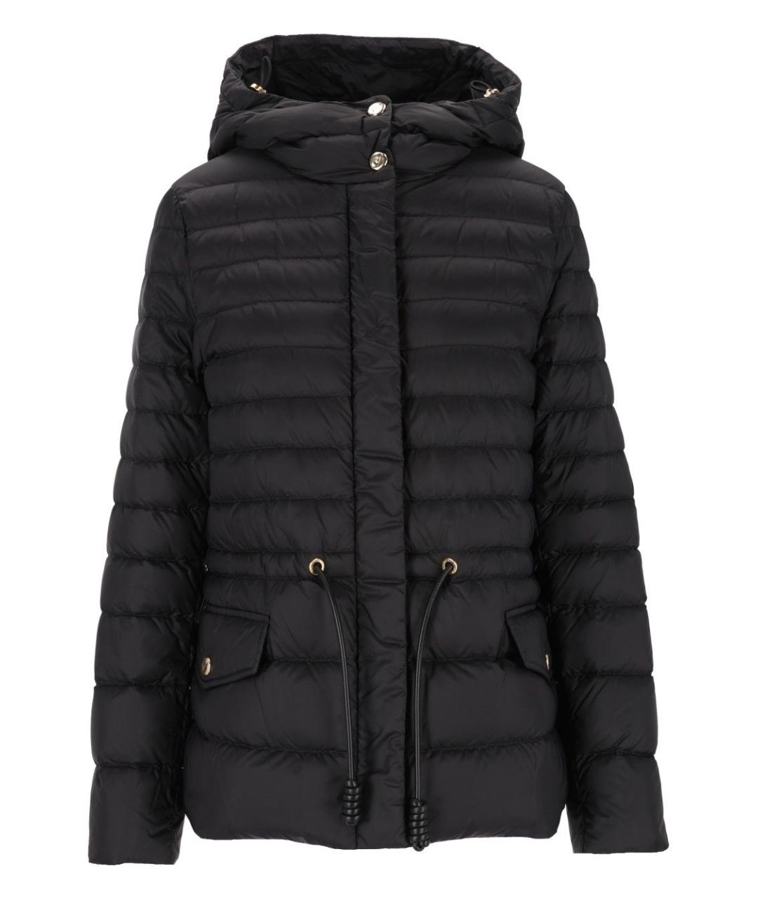 MONCLER Черный пуховик, фото 1