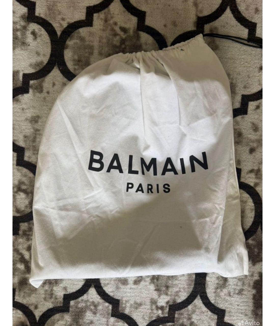 BALMAIN Черный рюкзак, фото 5