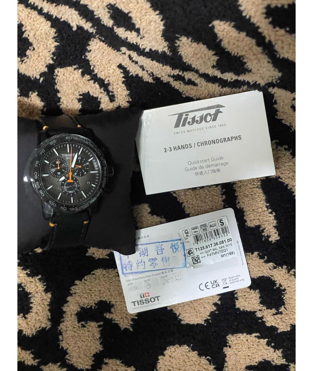 TISSOT Черные часы, фото 8