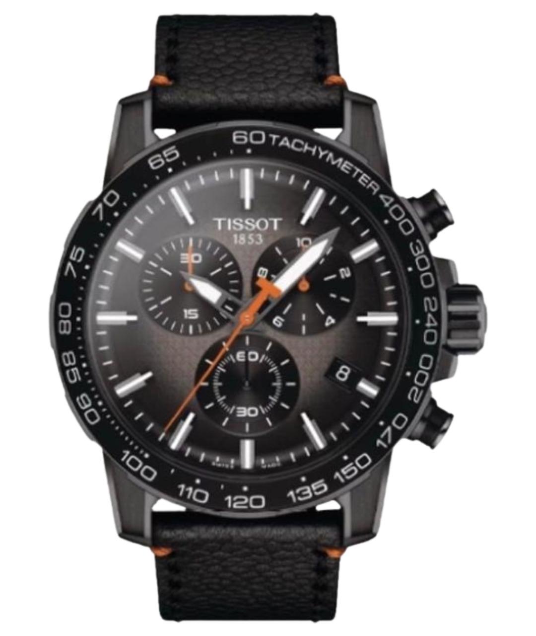 TISSOT Черные часы, фото 1