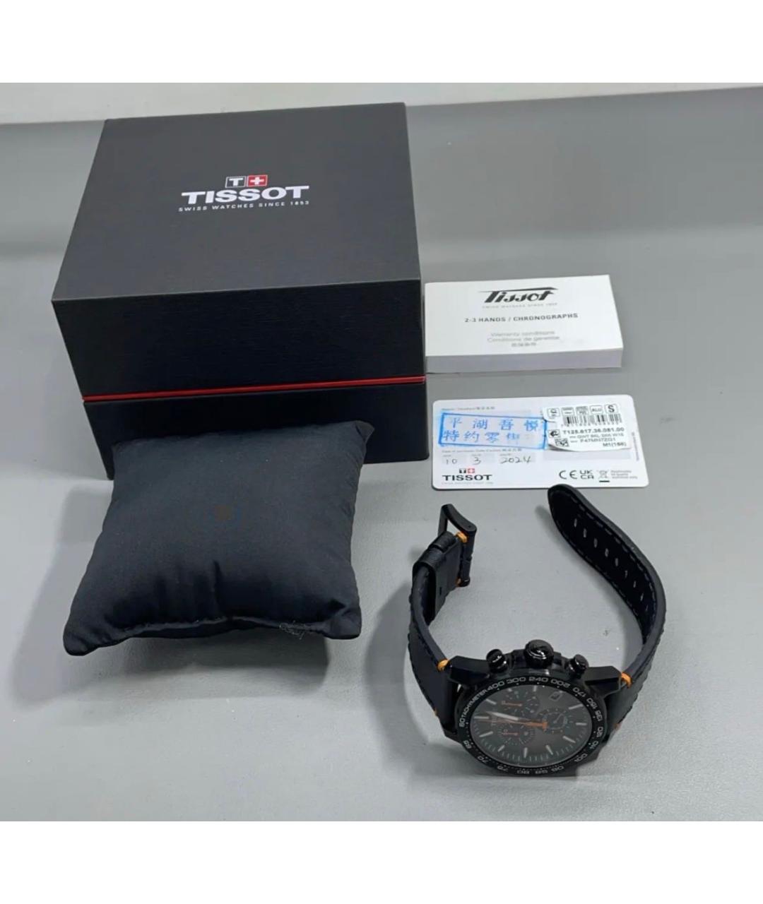 TISSOT Черные часы, фото 8