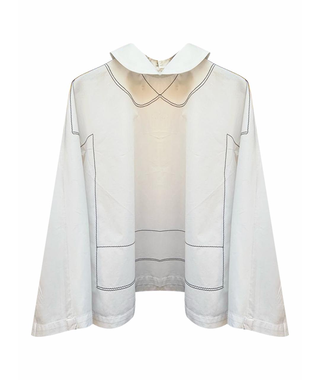 COMME DES GARÇONS Белая хлопковая рубашка, фото 1