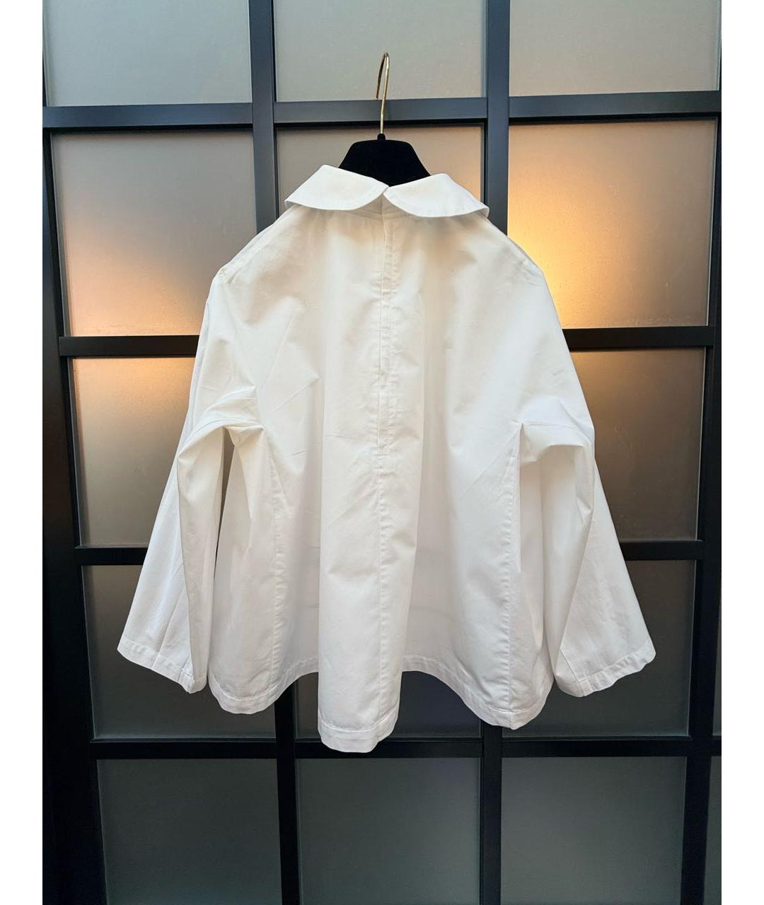 COMME DES GARÇONS Белая хлопковая рубашка, фото 2
