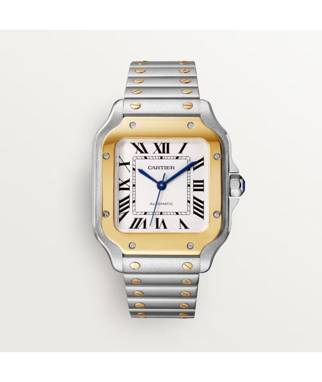 CARTIER Золотые часы, фото 8