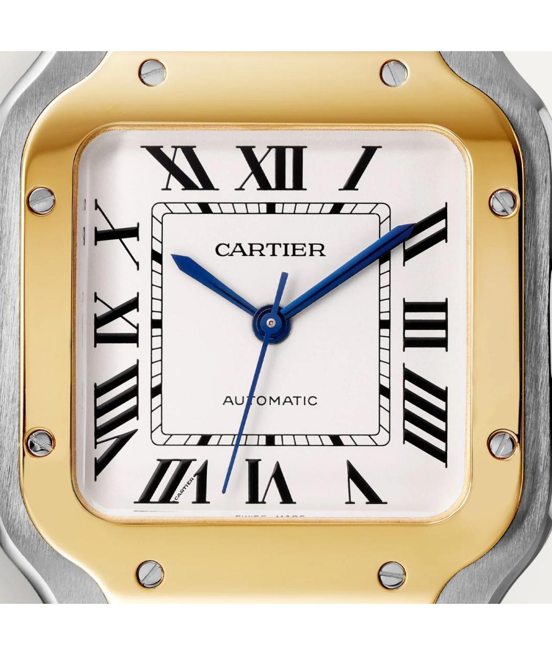 CARTIER Золотые часы, фото 4