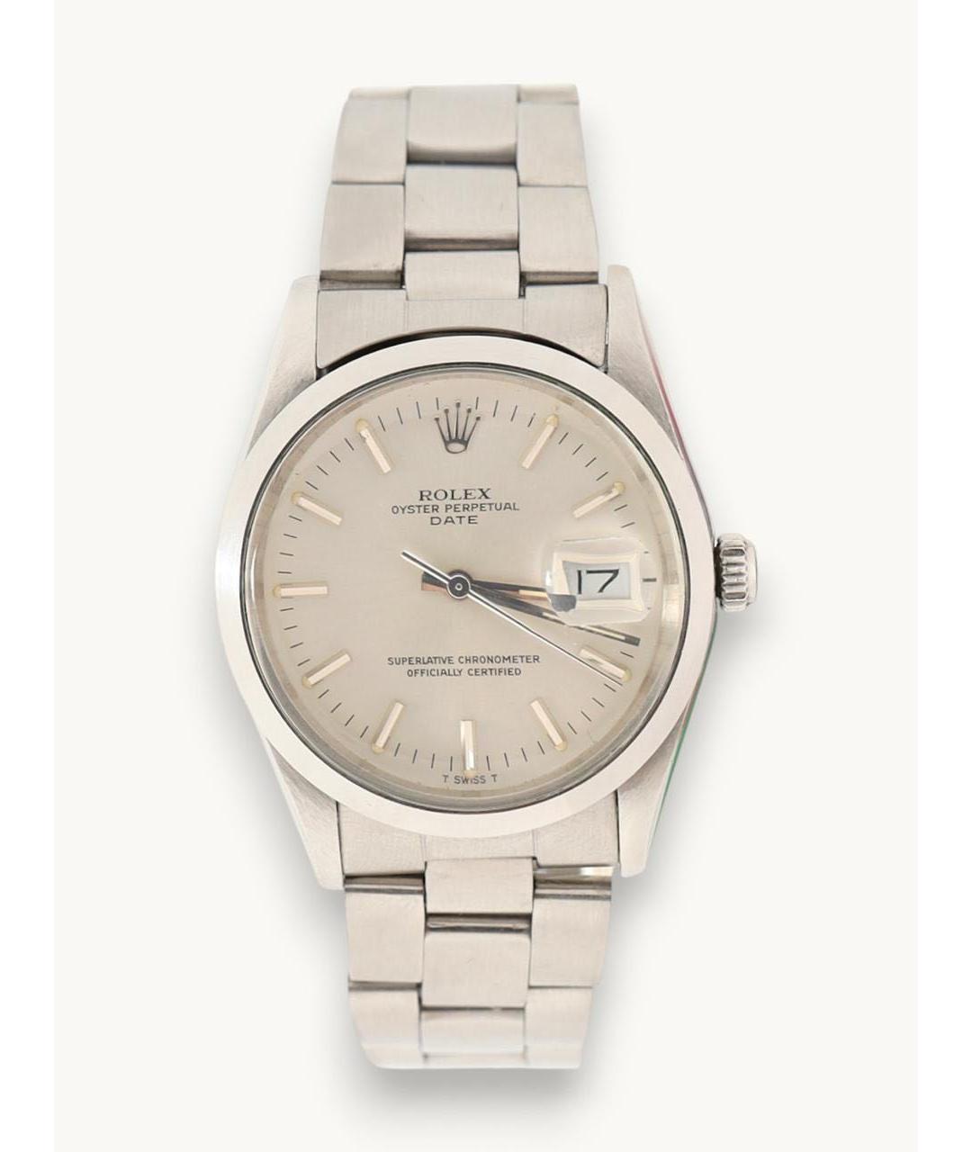 ROLEX Серебряные часы, фото 6