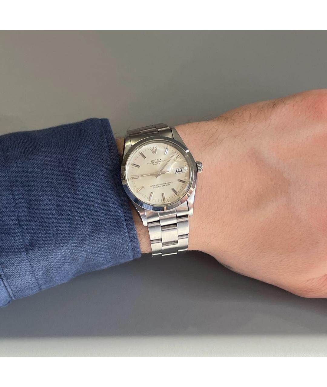 ROLEX Серебряные часы, фото 5