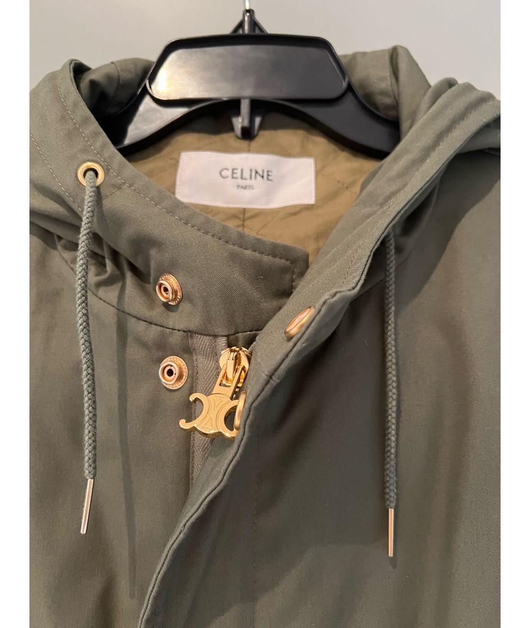CELINE Хаки парка, фото 3
