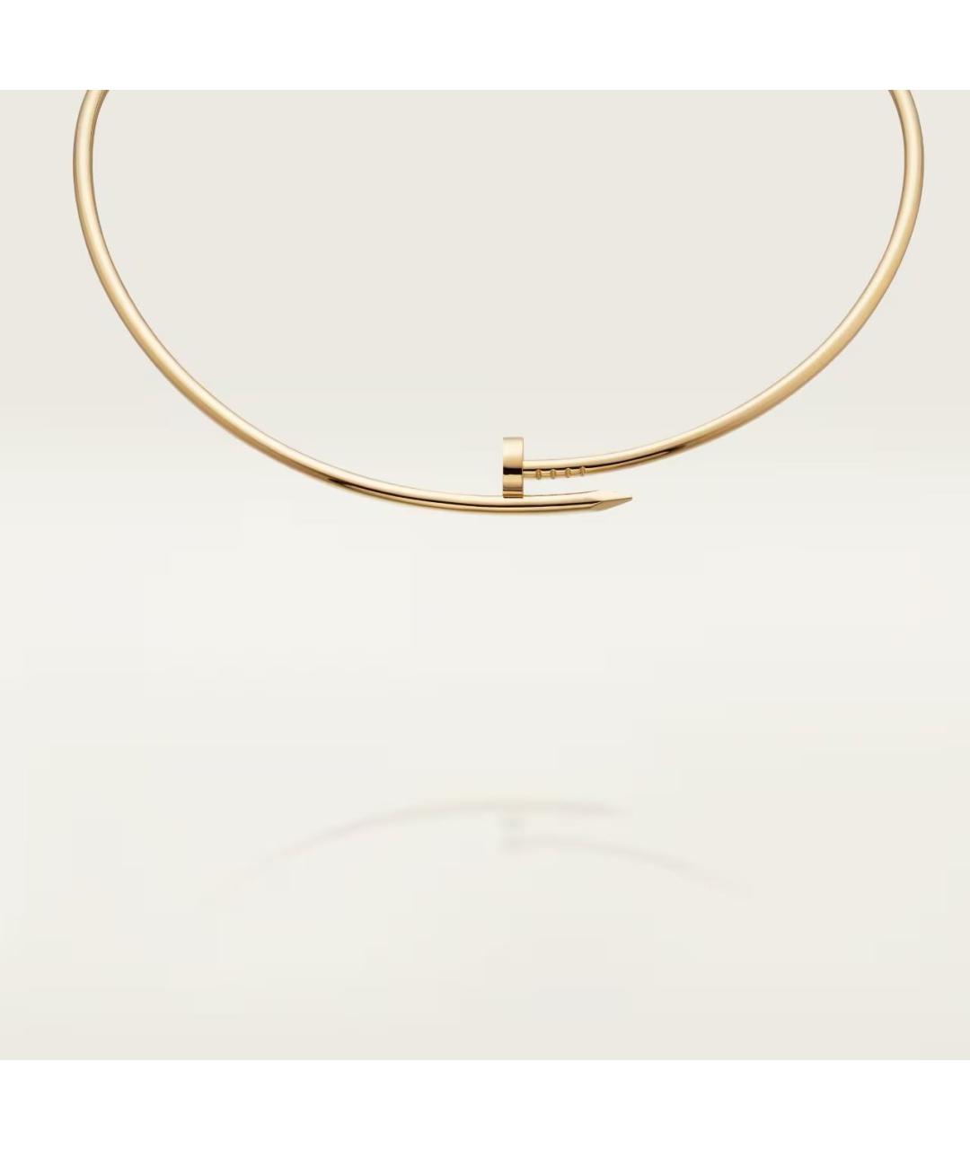 CARTIER Золотое колье из желтого золота, фото 4