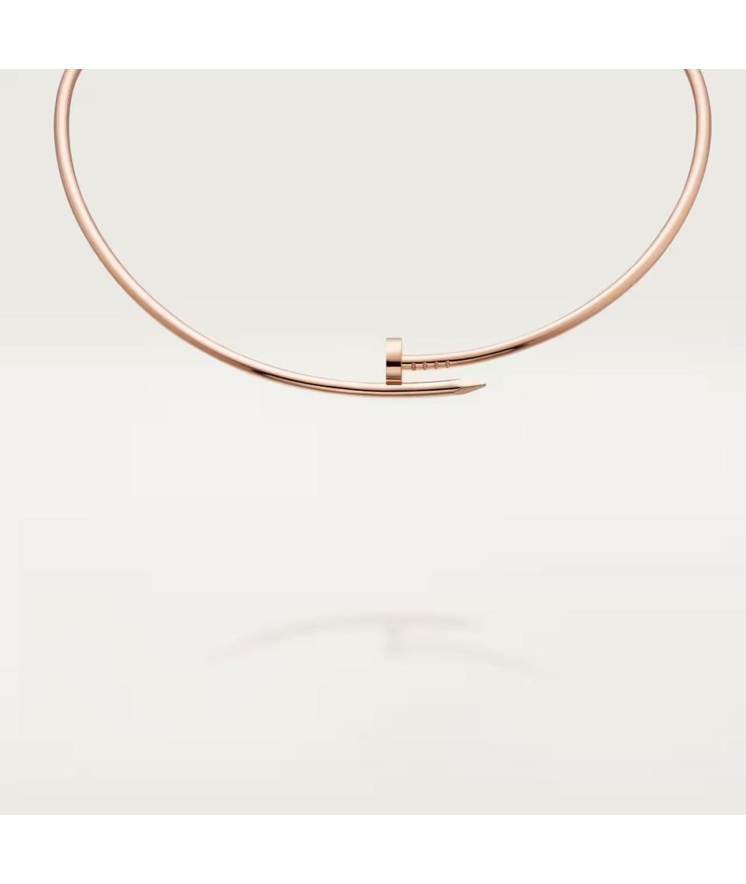 CARTIER Золотое колье из розового золота, фото 3
