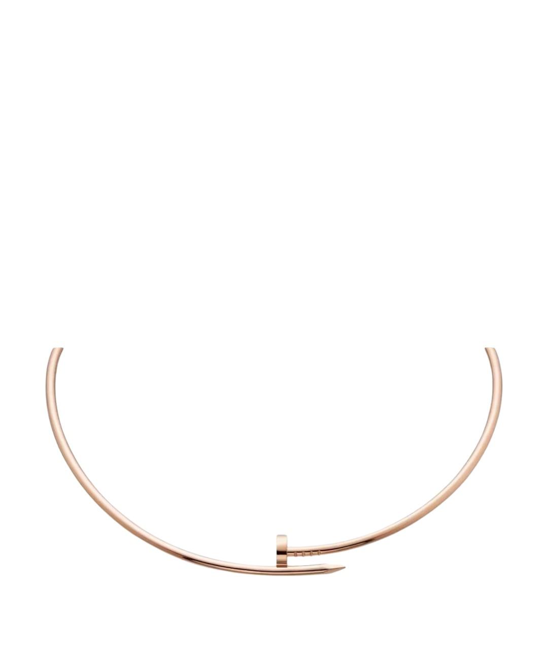 CARTIER Золотое колье из розового золота, фото 1