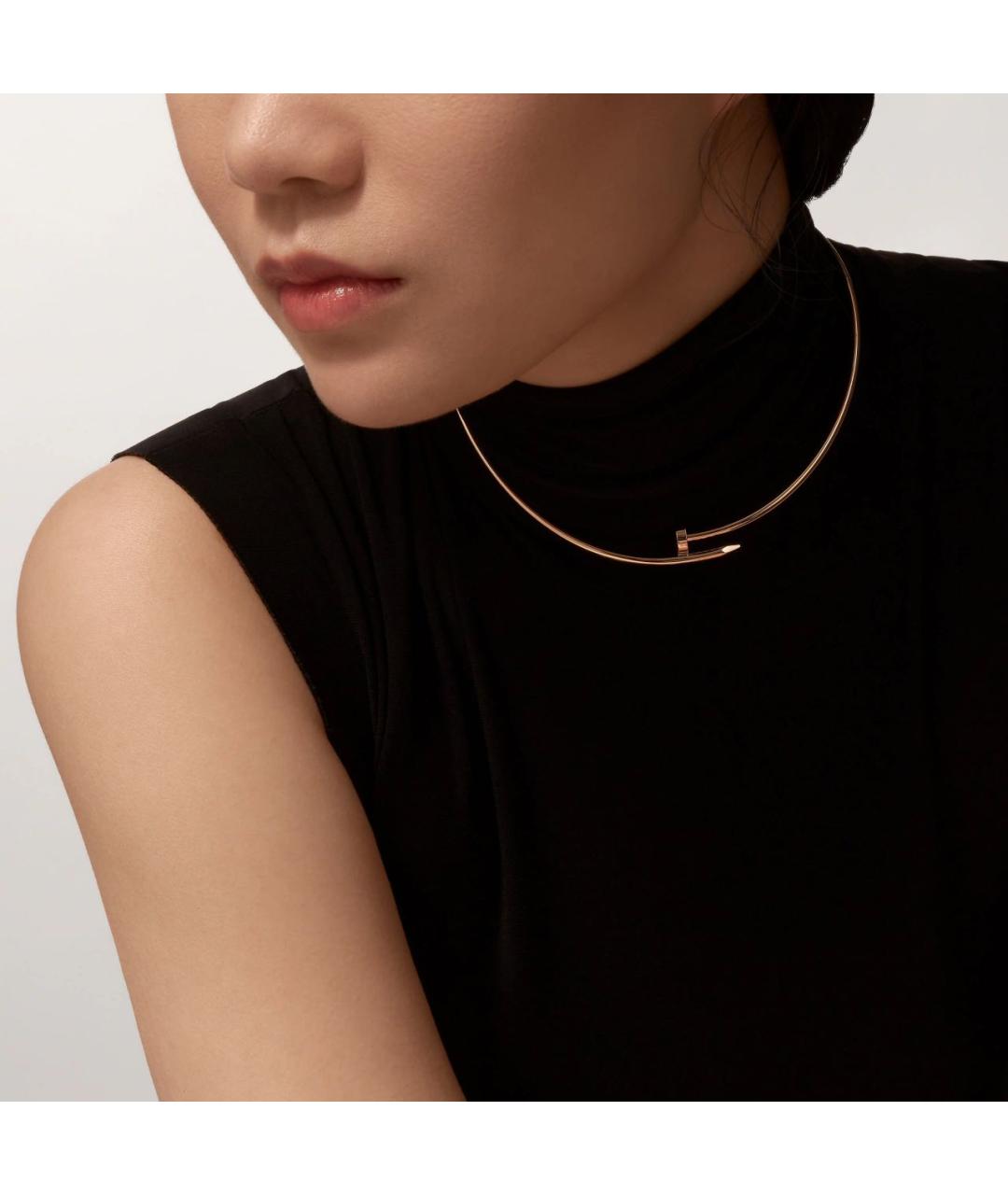 CARTIER Золотое колье из розового золота, фото 2