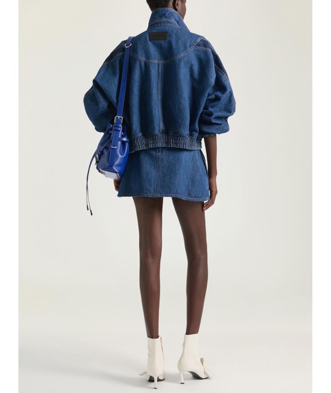 GIVENCHY Синяя хлопковая куртка, фото 3