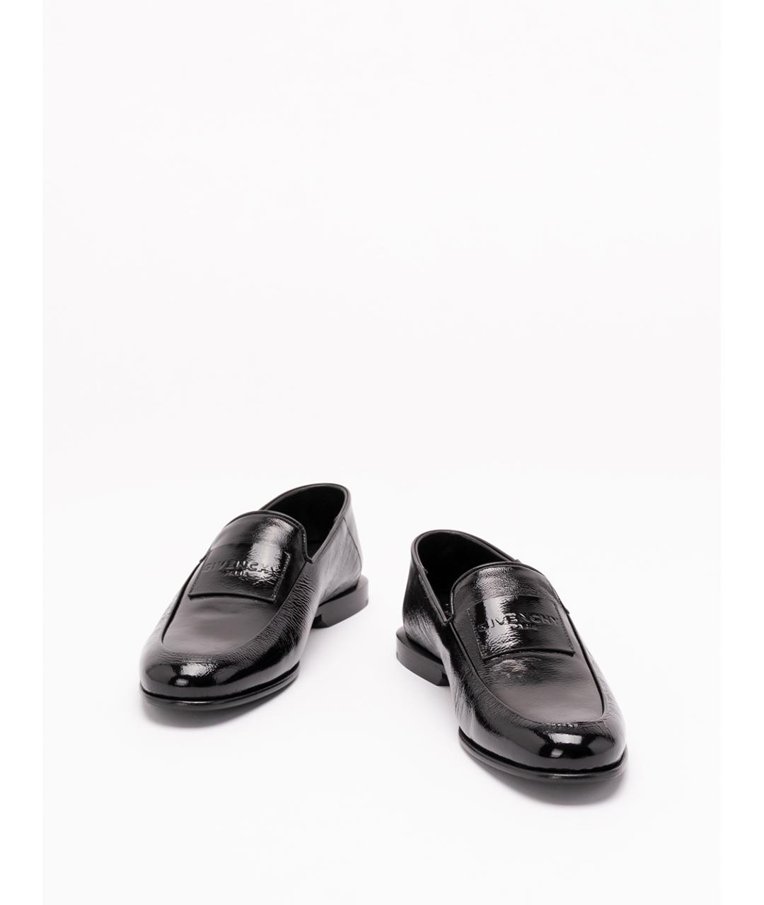 GIVENCHY Черные кожаные лоферы, фото 2