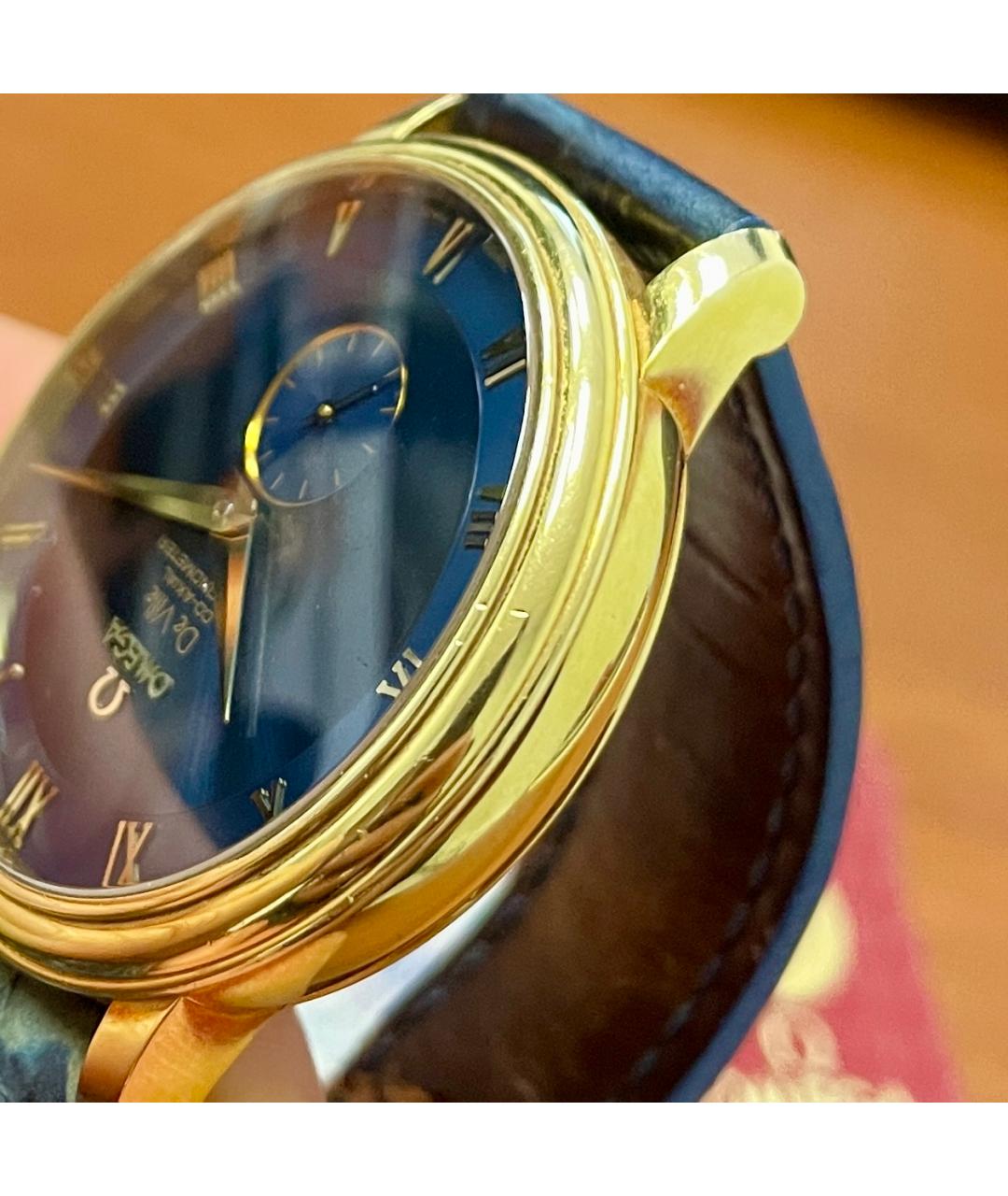 OMEGA Желтые часы из желтого золота, фото 6