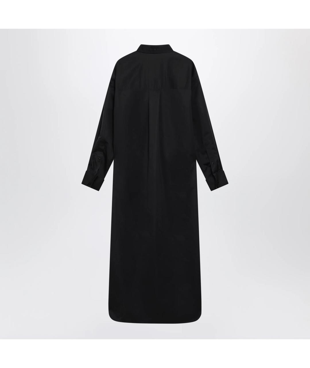 BALENCIAGA Черная хлопковая рубашка, фото 2