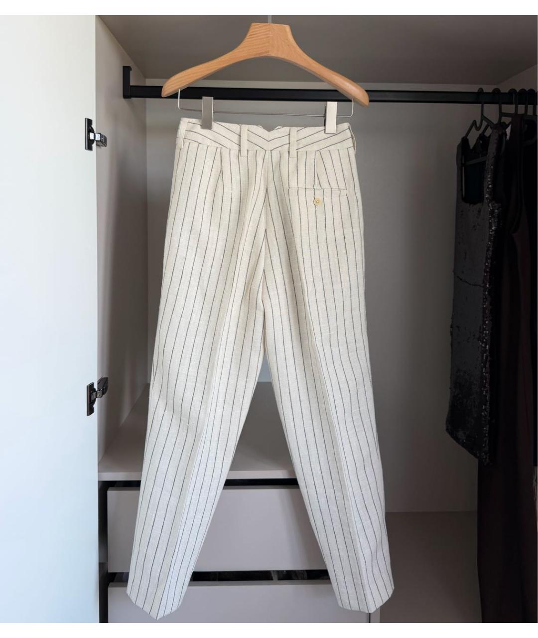 3.1 PHILLIP LIM Льняные прямые брюки, фото 3