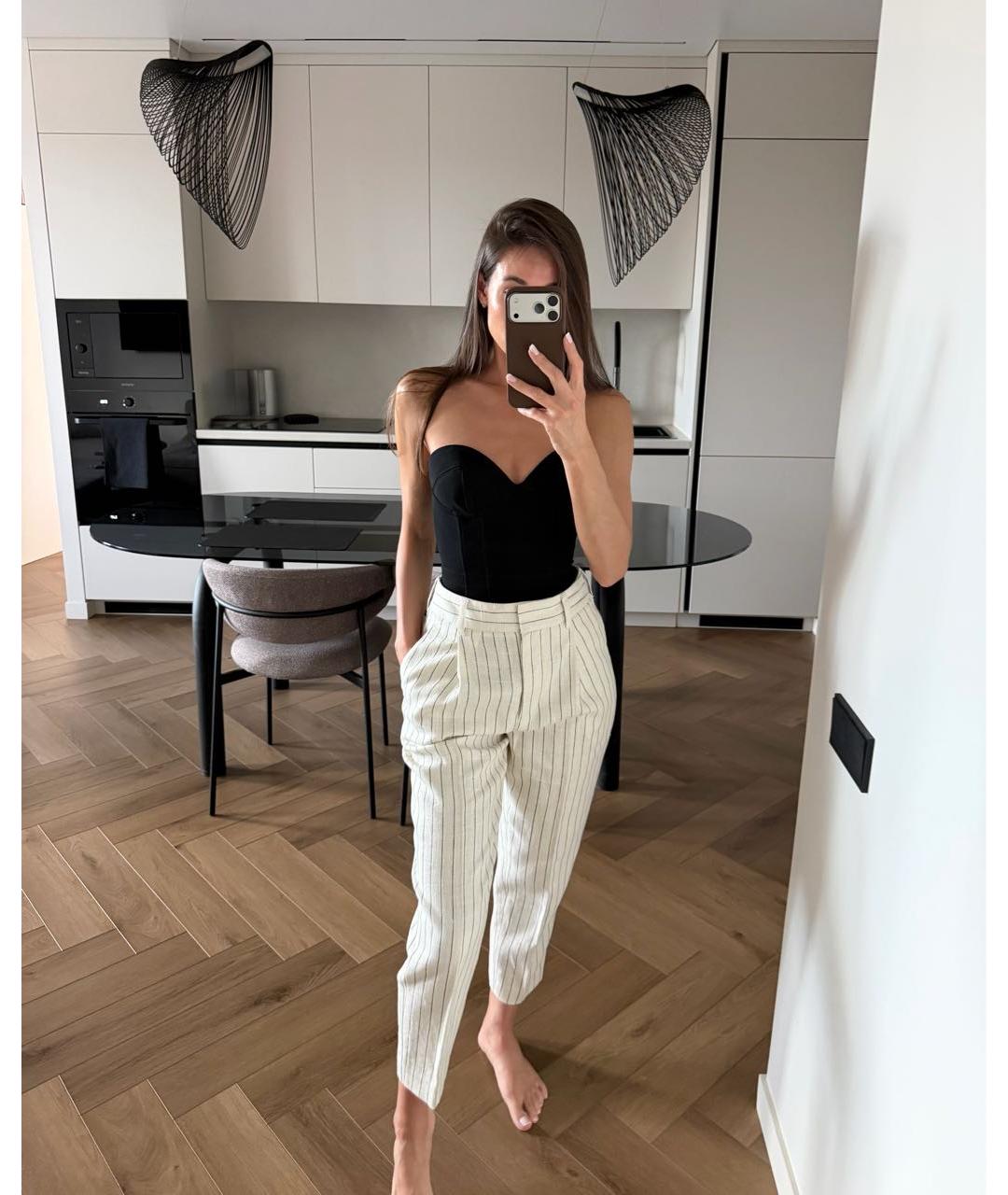 3.1 PHILLIP LIM Льняные прямые брюки, фото 2