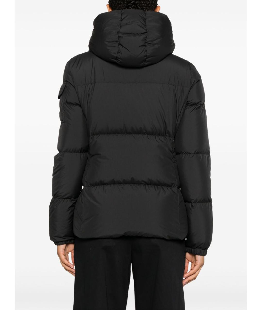 MONCLER Черный пуховик, фото 2