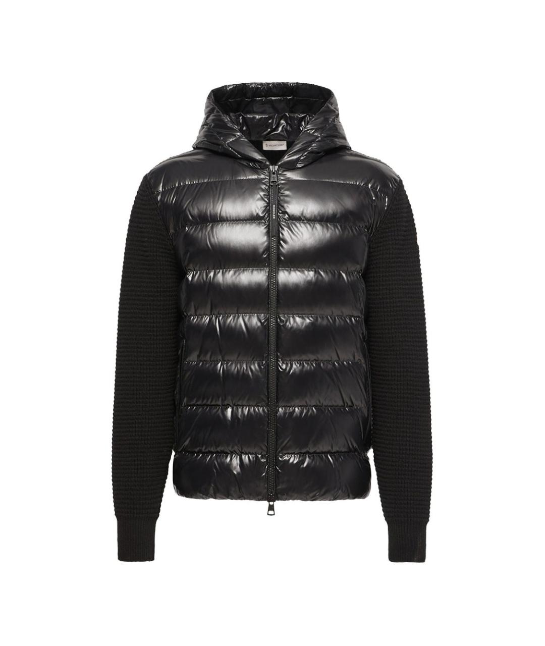 MONCLER Черная куртка, фото 1