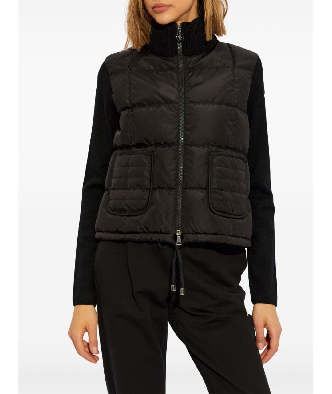 MONCLER Черная куртка, фото 4