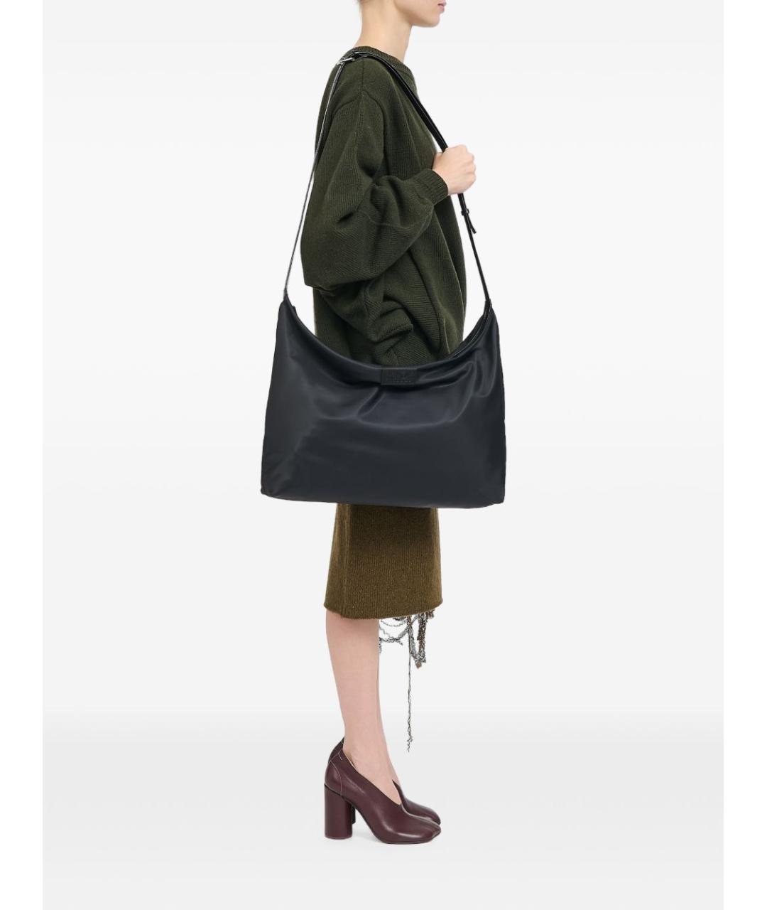 MM6 MAISON MARGIELA Черная сумка на плечо, фото 3