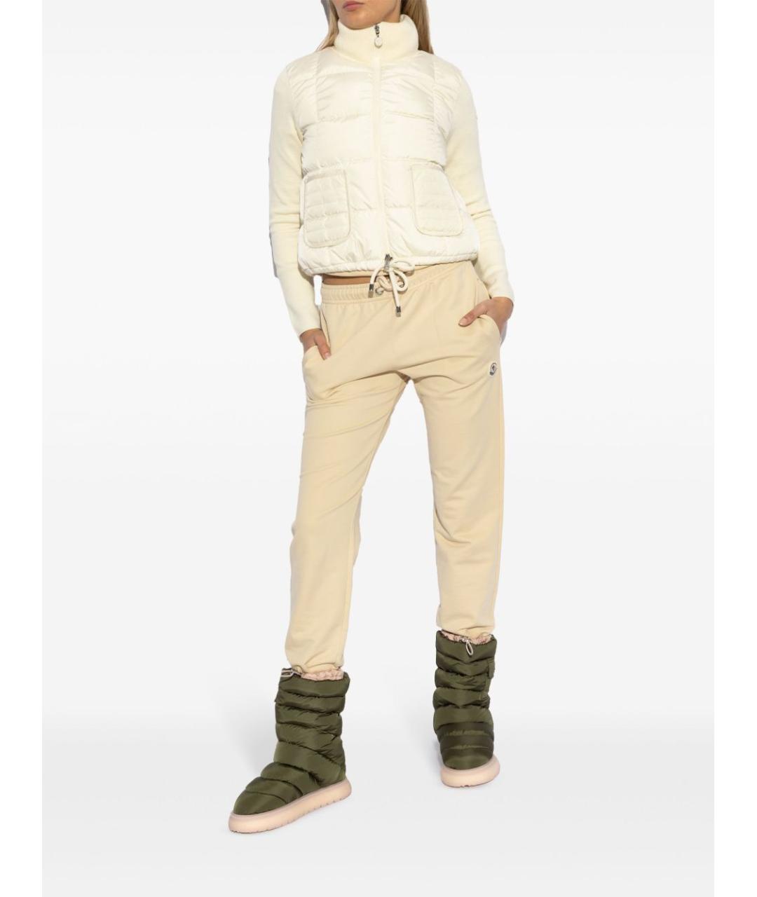 MONCLER Белая куртка, фото 2