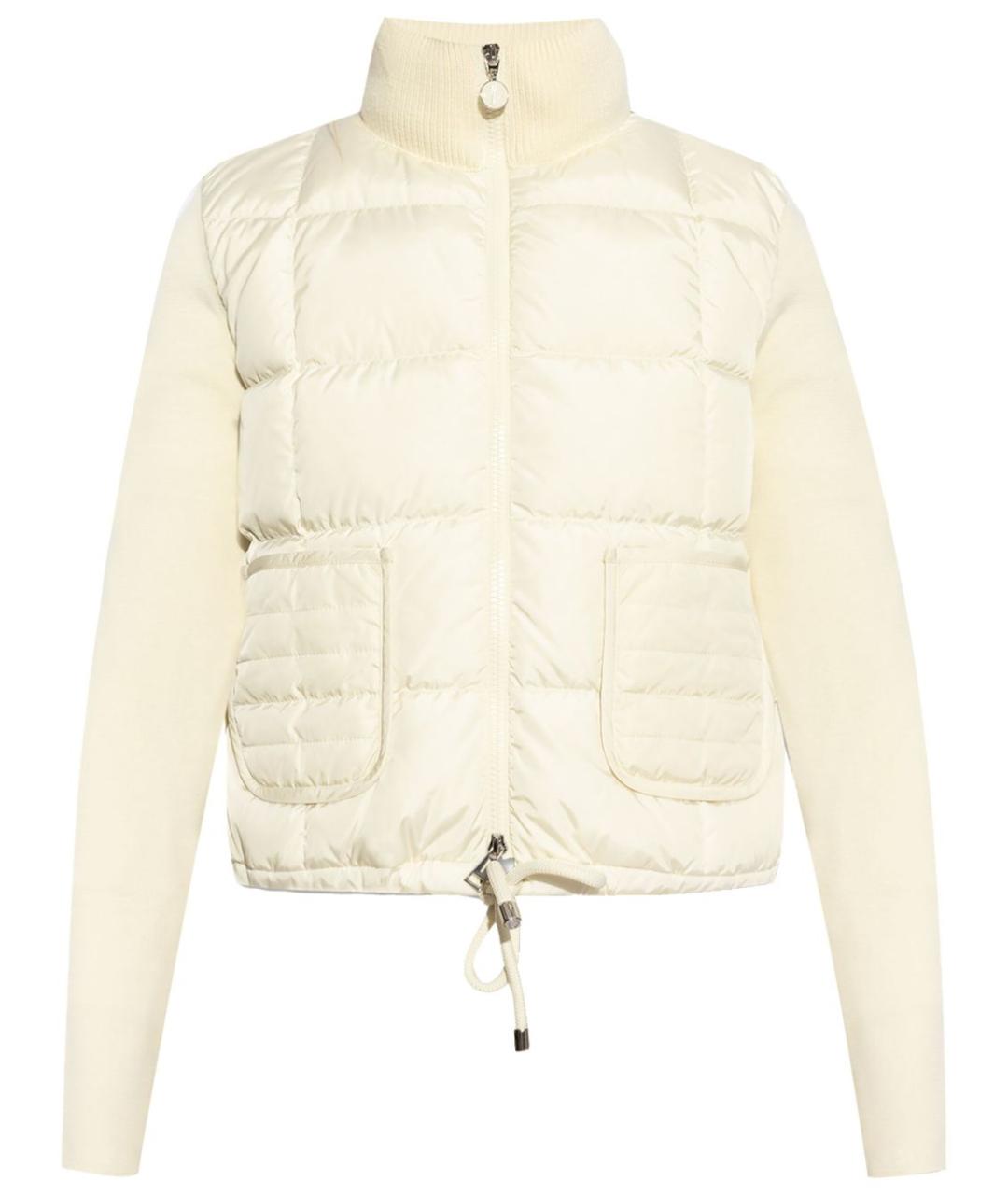 MONCLER Белая куртка, фото 1
