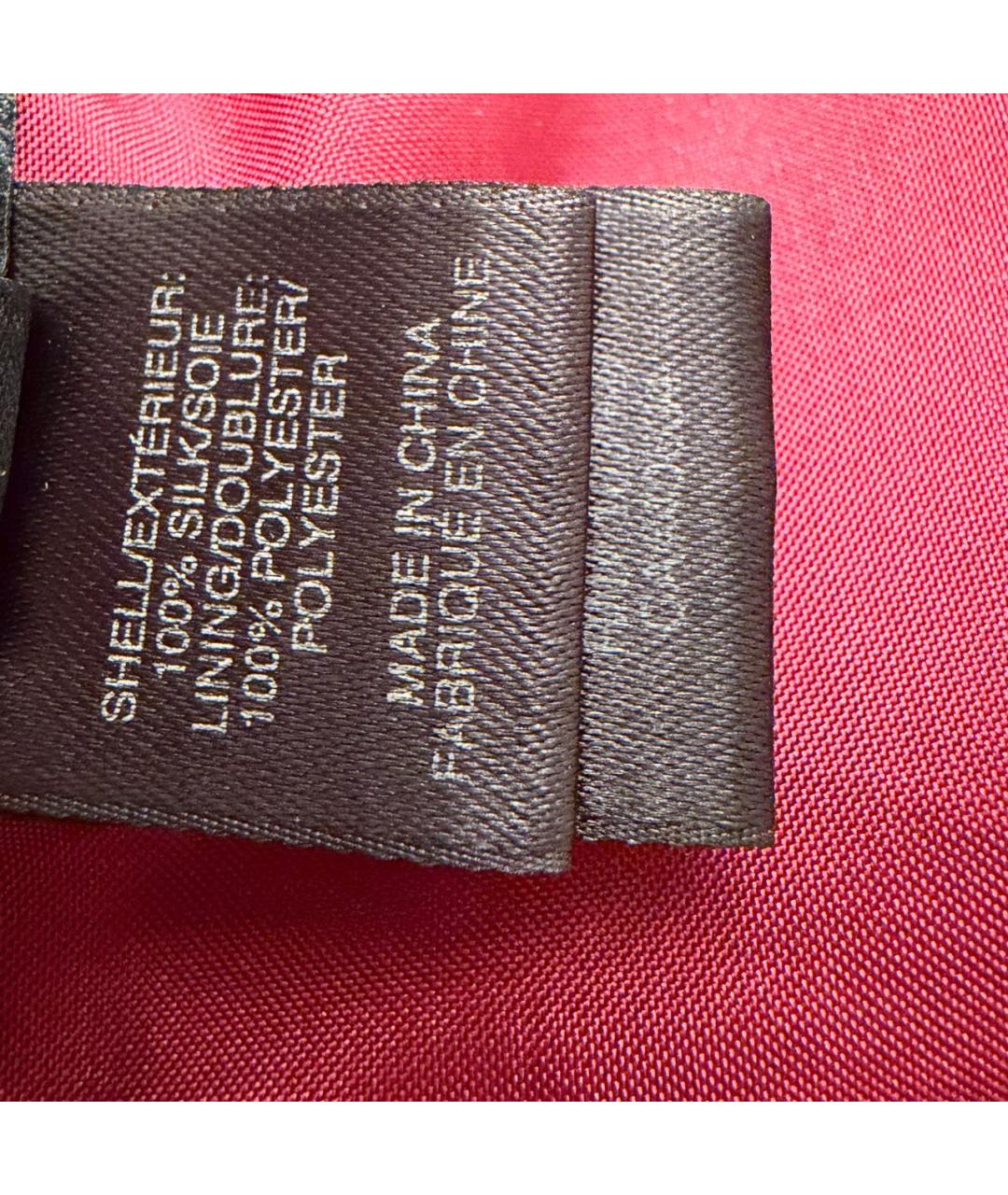 MARC BY MARC JACOBS Бордовое шелковое вечернее платье, фото 5