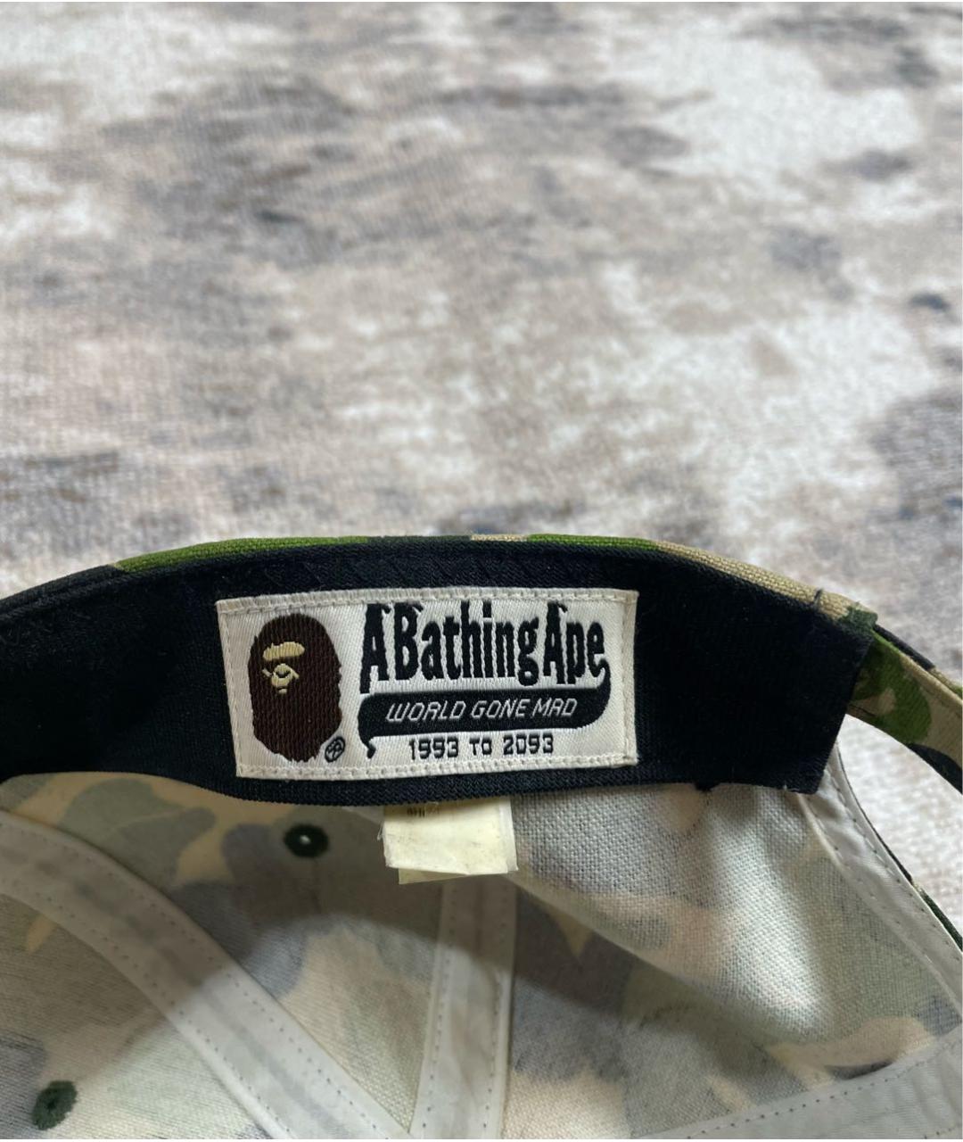 BAPE Зеленая хлопковая кепка/бейсболка, фото 4