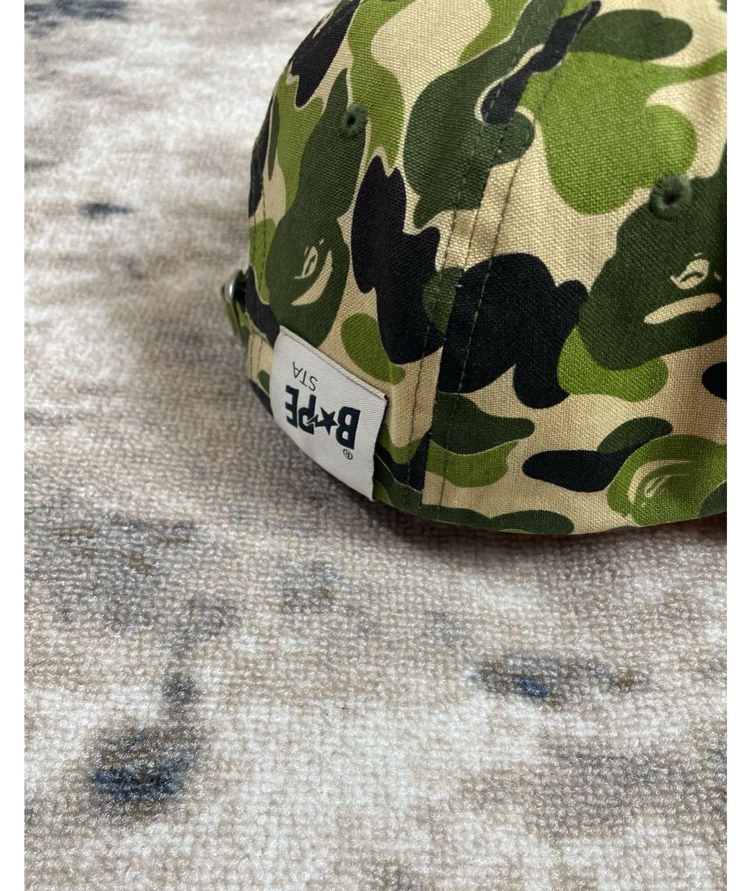 BAPE Зеленая хлопковая кепка/бейсболка, фото 3