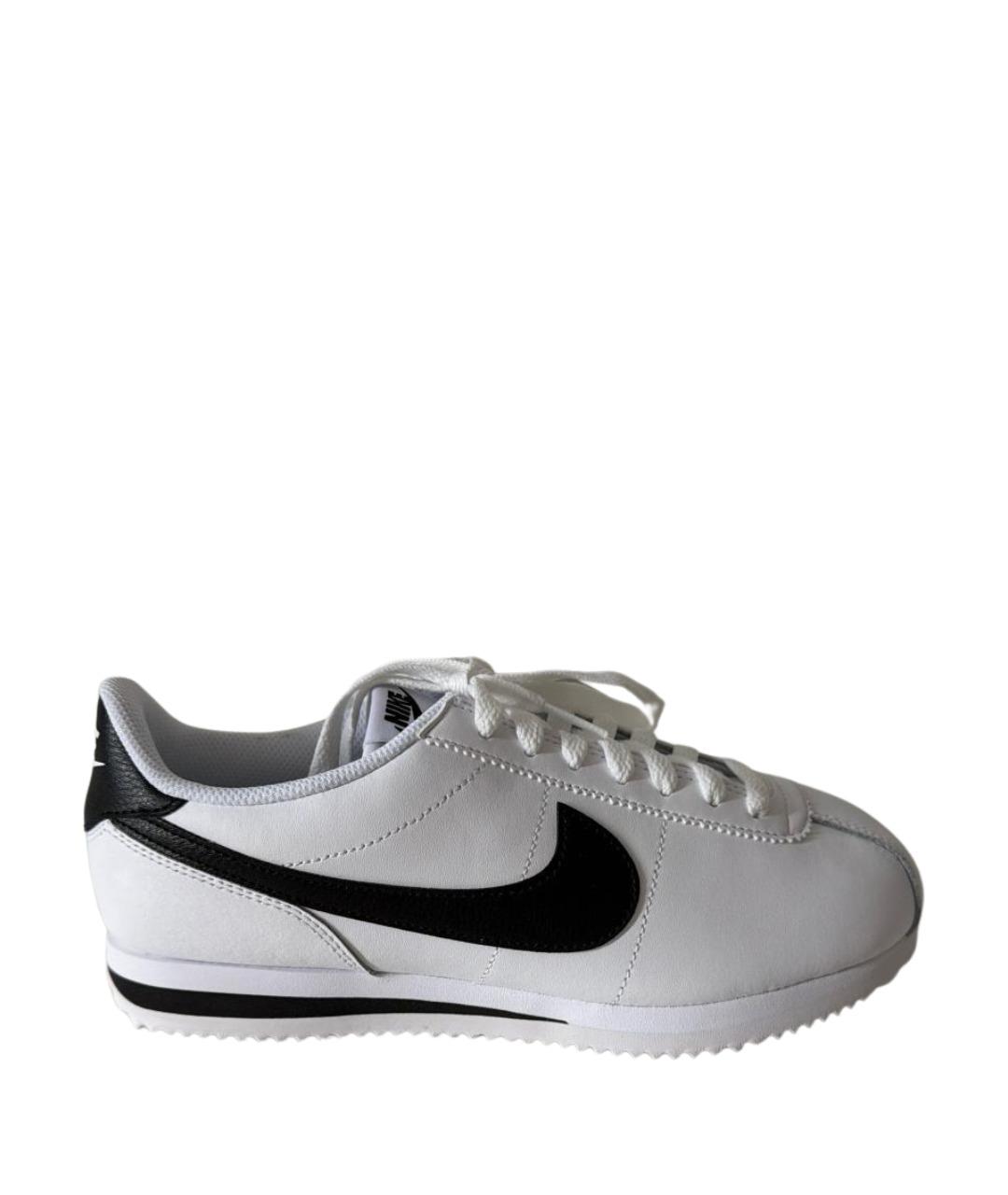 NIKE Белые кроссовки из искусственной кожи, фото 1