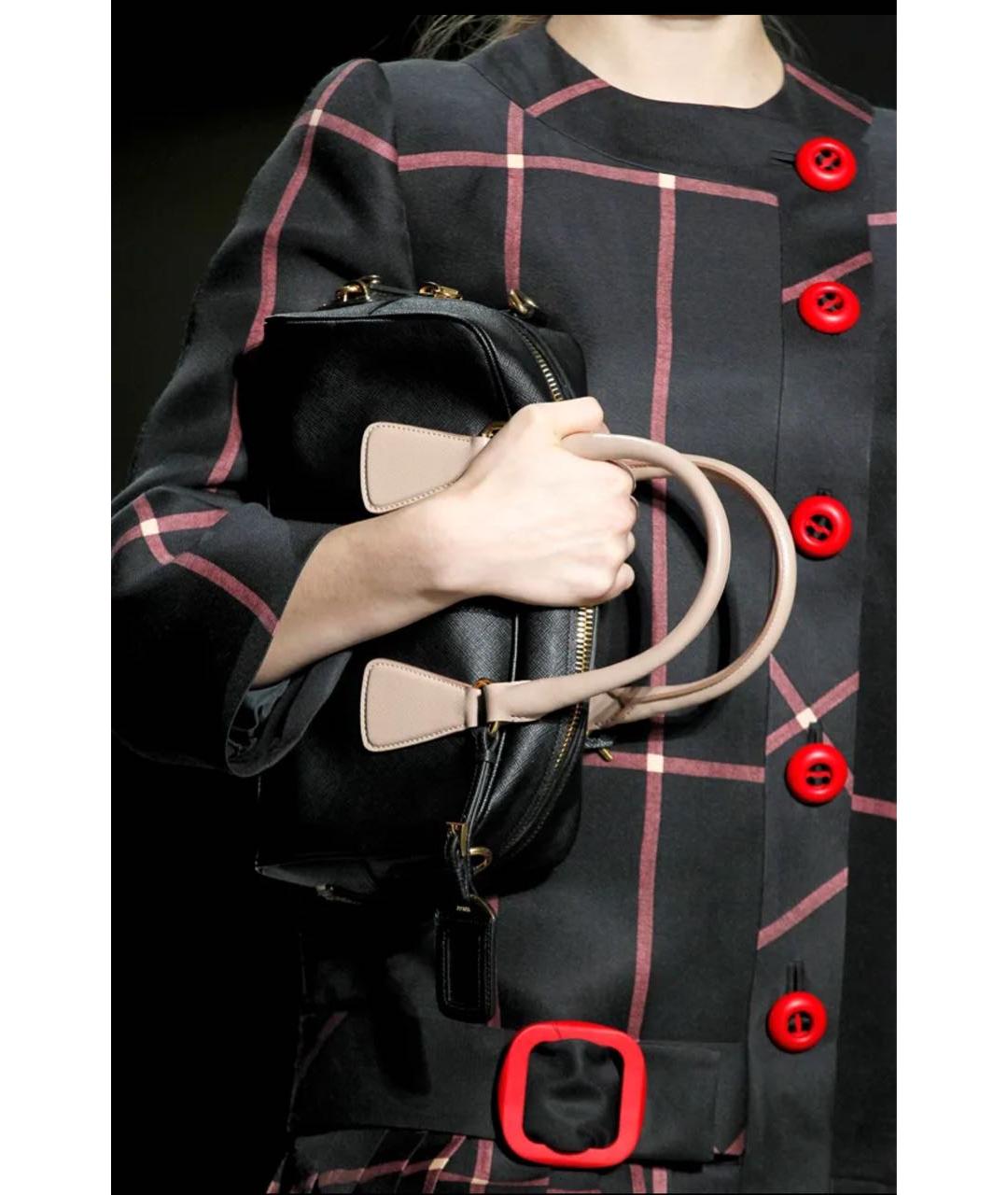 PRADA Черное шелковое коктейльное платье, фото 4