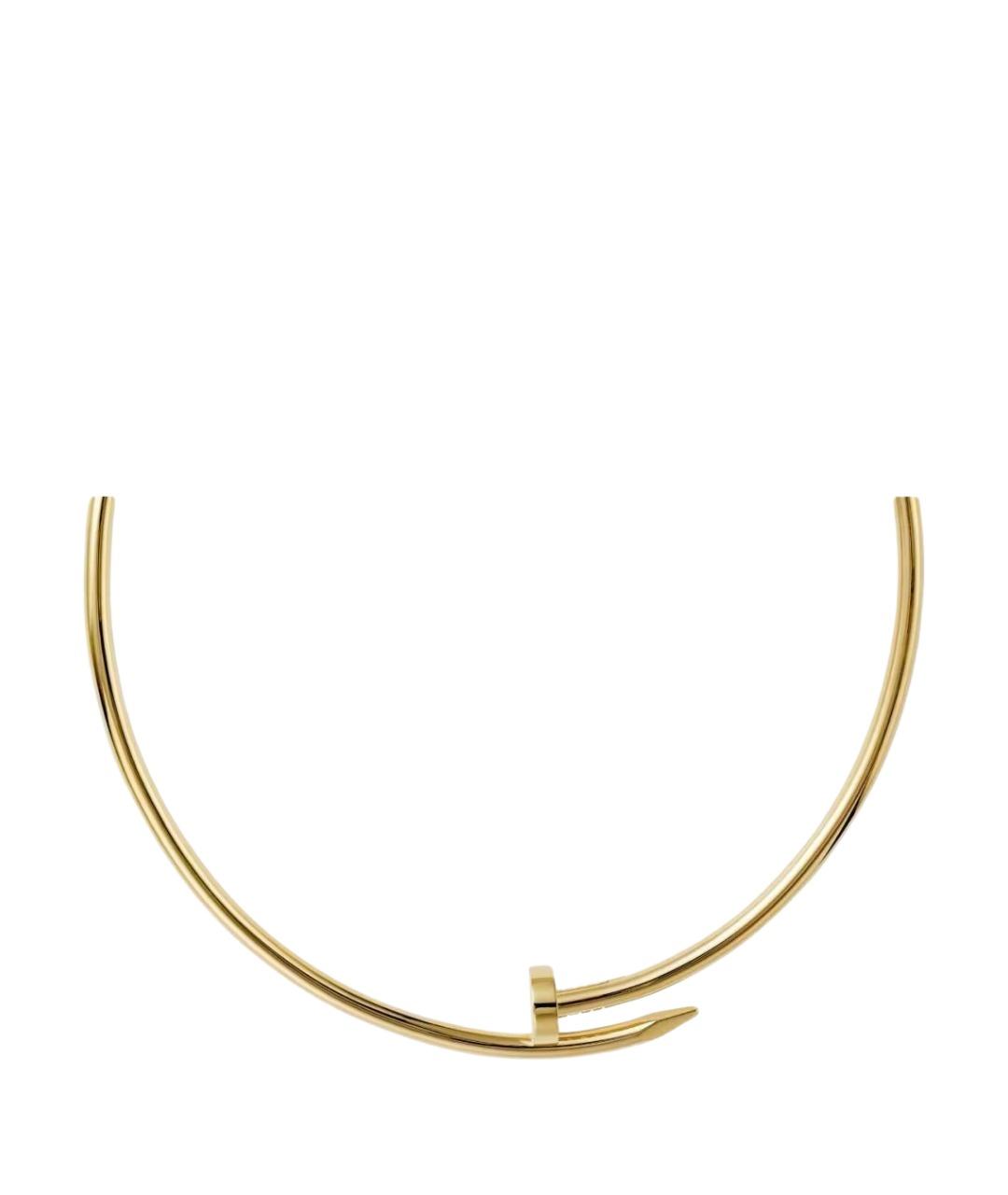 CARTIER Золотое колье из желтого золота, фото 1