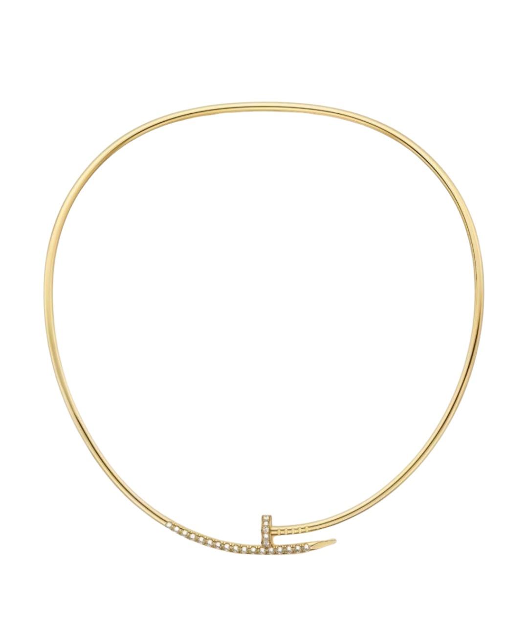 CARTIER Золотое колье из желтого золота, фото 1