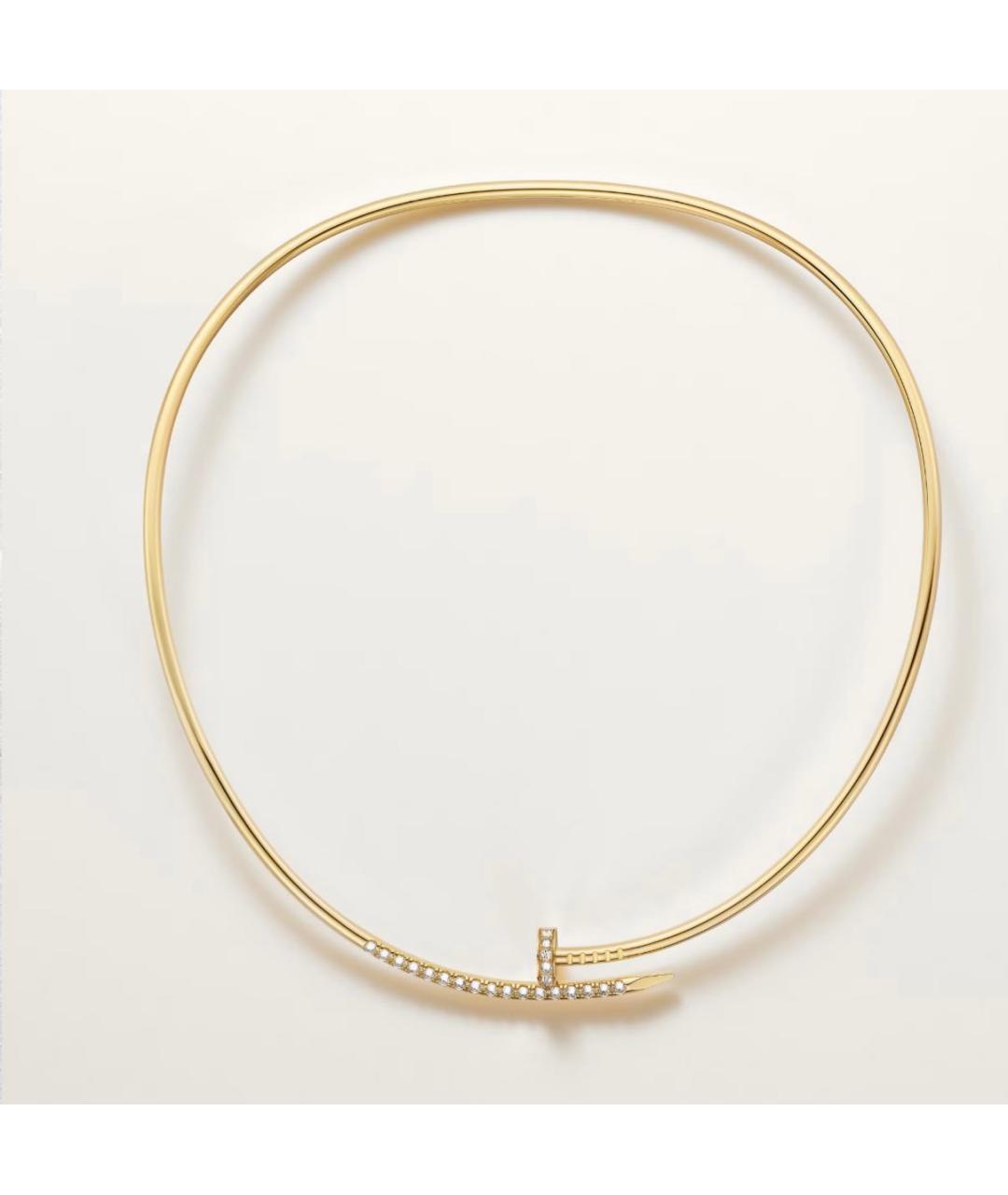 CARTIER Золотое колье из желтого золота, фото 4