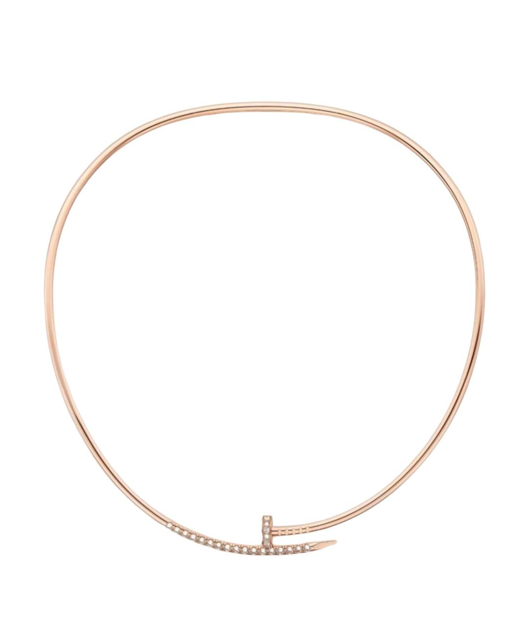 CARTIER Золотое колье из розового золота, фото 1